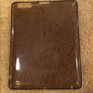 iPad 4 plastic case gray